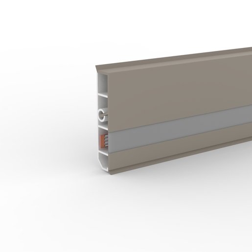 Döllken Cubica LS80 DP 1245 Champa.2,5mt Light down Deckprofil